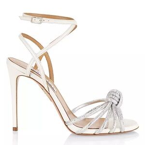 NWT Aquazzura Celeste Sandals White Size 40